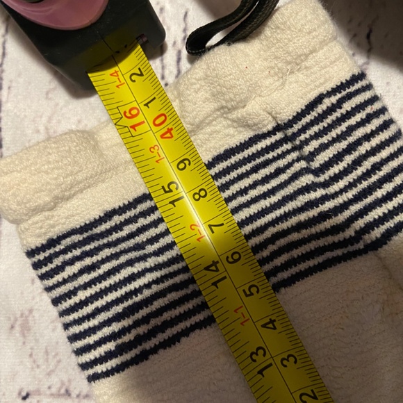 Anthropologie Eri & Ali Navy/ Cream Striped Pullover Sweatshirt, Size  Small - Picture 7 of 9